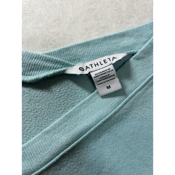 Athleta Sweater Luxe Sweater Womens size Med V-Neck Comfy Soft Pullover - Picture 3 of 8